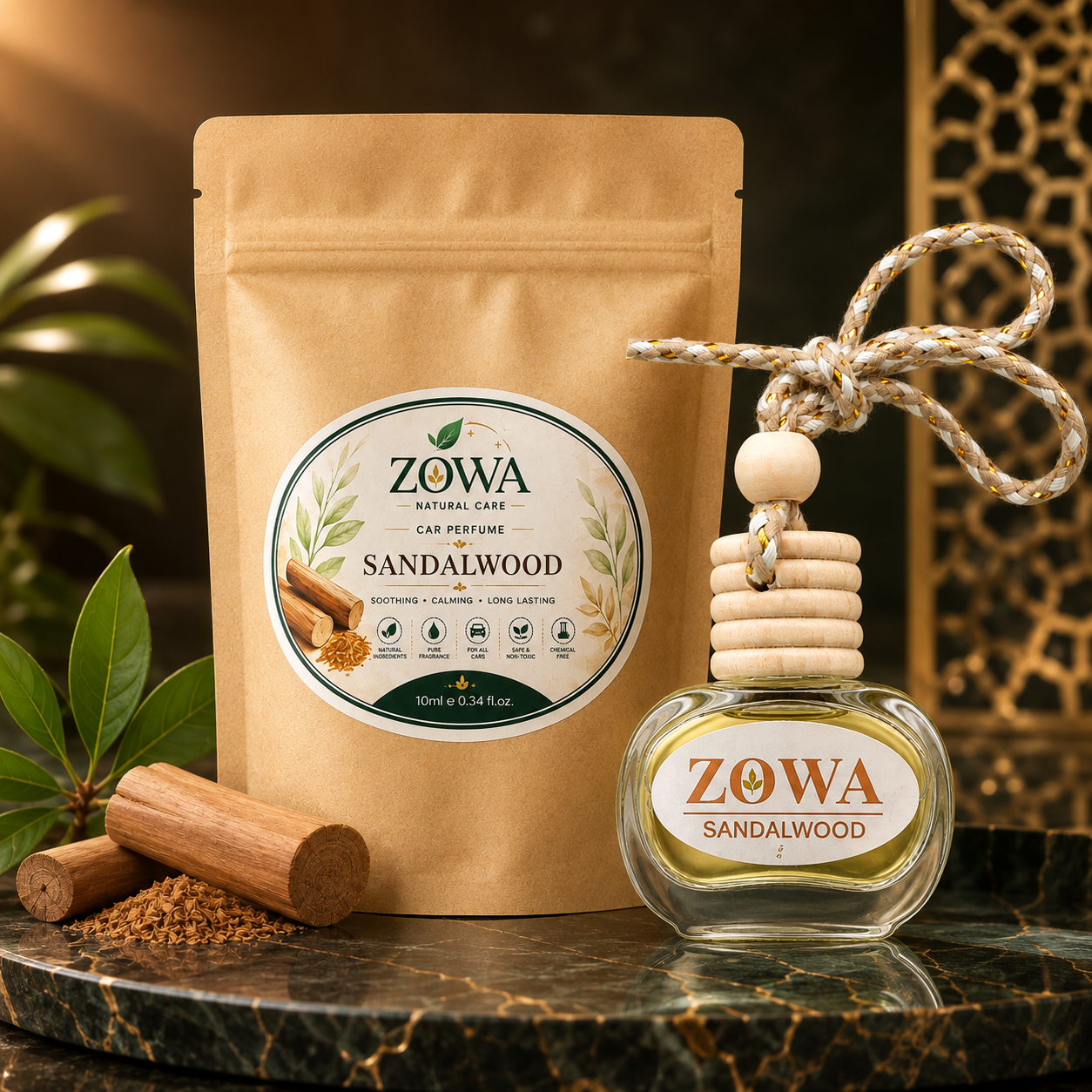 Sandalwood car perfume 